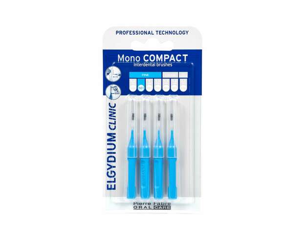 Elgydium Μεσοδόντια Mono Compact Blue 0.4 4τμχ