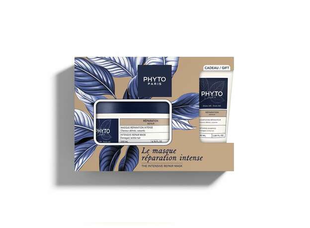 Phyto Promo Réparation Intensive Repair Mask 200ml + Δώρο Réparation Shampoo 50ml, 1σετ