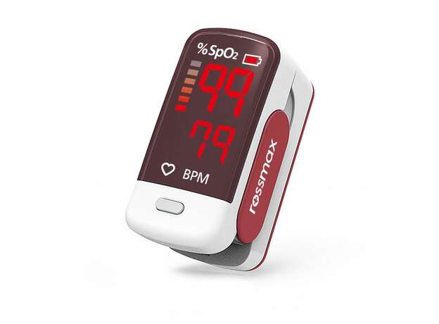 Rossmax SD100 Παλμικό Οξύμετρο Δακτύλου Λευκό 1τεμ