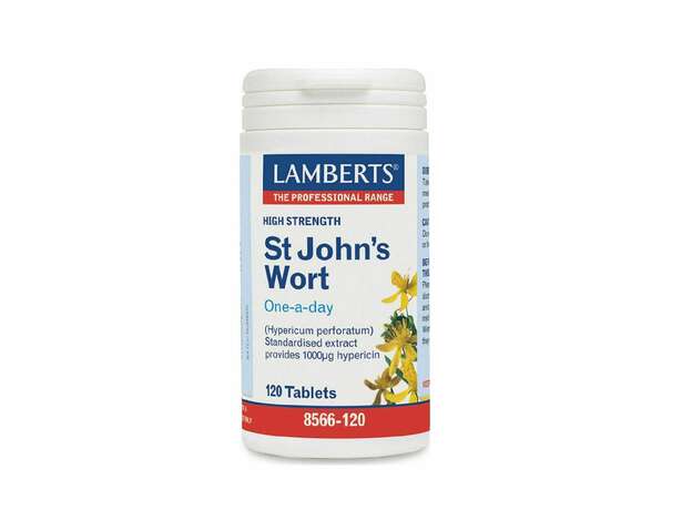Lamberts St.John’s Wort Εκχύλισμα Υπερικόν Βαλσαμόχορτο 120tabs