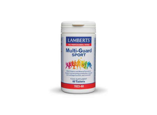 Lamberts Multi-Guard Sport Πολυβιταμινούχο Σκεύασμα για Αθλητές 60Tabs