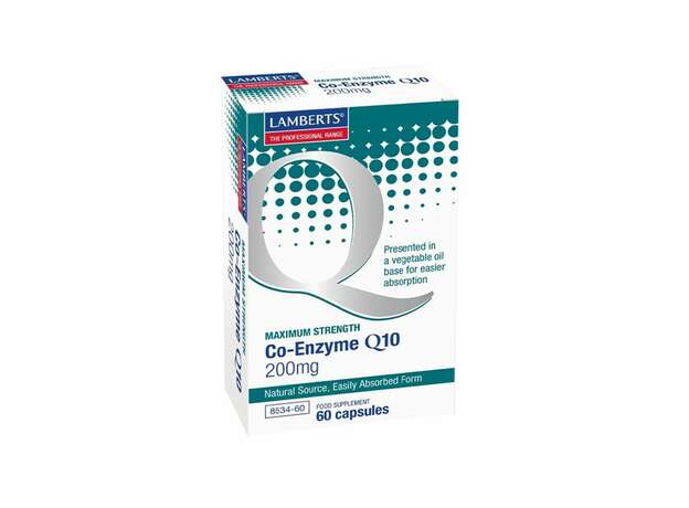 Lamberts Co-Enzyme Q10 200mg, 60caps
