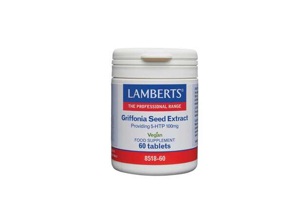 Lamberts Griffonia Seed Extract Providing 5-HTP 100mg, 60tabs