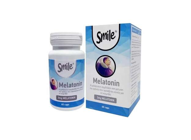 Smile Melatonin Plus, Supports Restfull Sleep 30caps