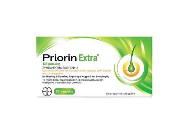 Priorin Extra 30 κάψουλες
