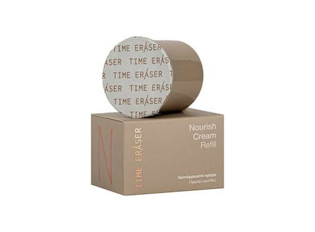 Medisei Time Eraser Nourish Cream Refill Ανταλλακτικό Λεπτόρρευστης Κρέμας για τις Πρώτες Ρυτίδες, 50ml