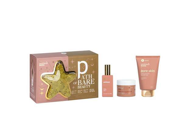 Medisei Panthenol Extra Promo Limited Edition Path of Bare Beauty Star Light Bath Confetti, 1τεμ, 3in1 Αφρόλουτρο, 200ml, Superfood Κρέμα Σώματος, 100ml & Γυναικείο Άρωμα, 50ml, 1σετ