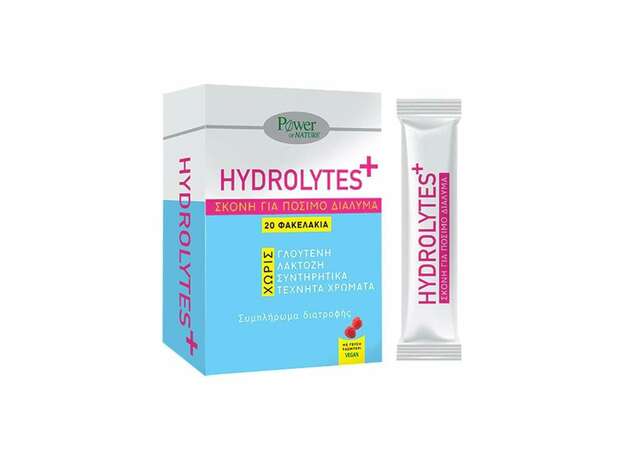 Power Health Hydrolytes+ 20 φακελίσκοι