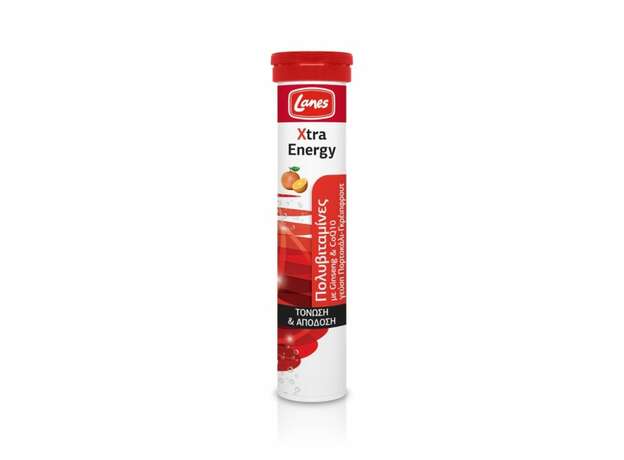 Lanes Xtra Energy, 20eff.tabs