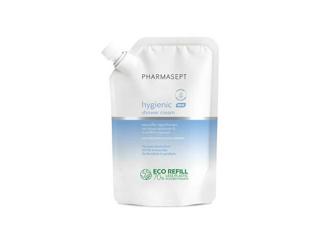 Pharmasept Hygienic Shower Cream Refill Aνταλλακτικό Κρεμώδες Αφρόλουτρο για Ενυδάτωση & Θρέψη, 900ml