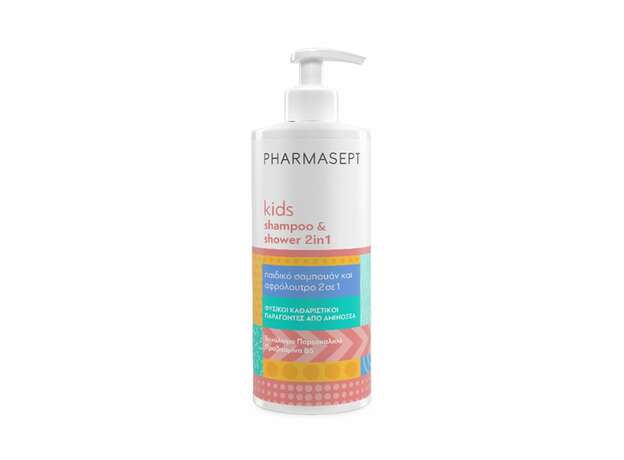 Pharmasept Kids Σαμπουάν & Αφρόλουτρο 2σε1, 500ml