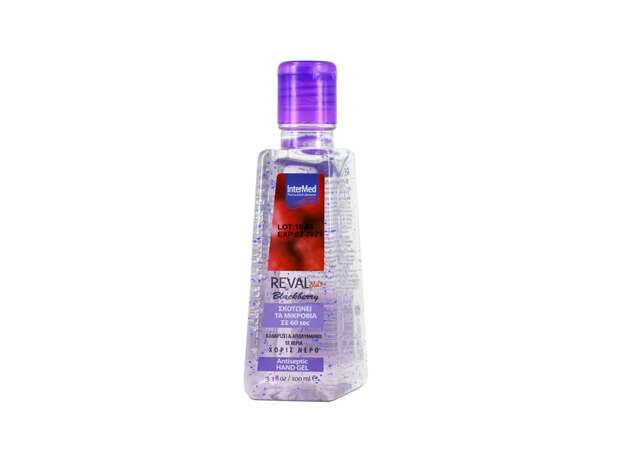 Intermed Reval Plus Blackberry Antiseptic Hand Gel 100ml