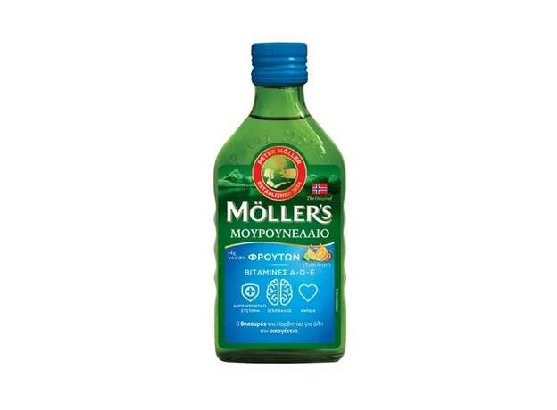 Moller’s Μουρουνέλαιο Cod Liver Oil Tutti Frutti 250ml