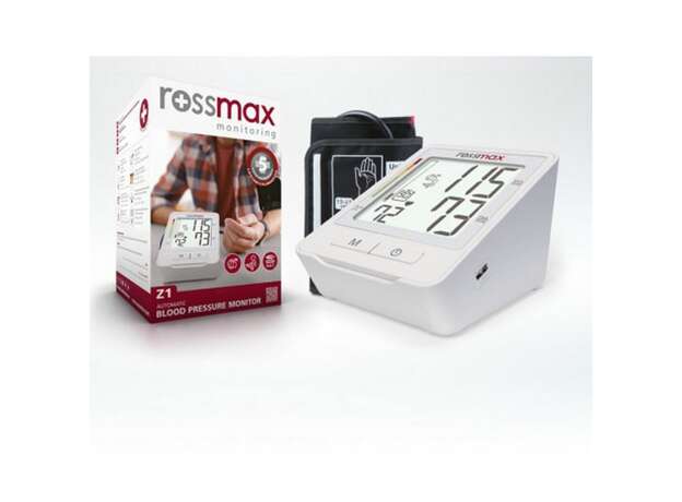 ROSSMAX Z1 Αυτόματο Ψηφιακό Πιεσόμετρο Μπράτσου, 1 τεμάχιο