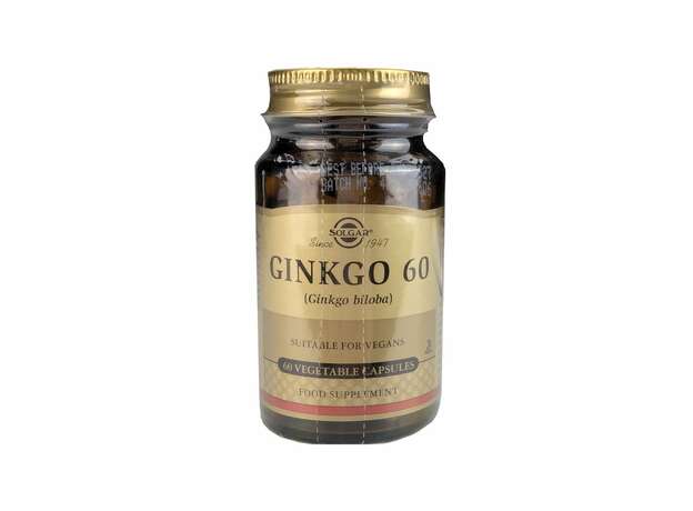 Solgar Ginkgo Biloba 60 Φυτικές Κάψουλες
