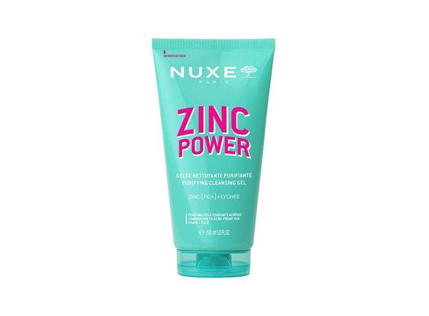Nuxe Zinc Power Purifying Cleansing Τζελ Καθαρισμού κατά των Ατελειών, 150ml