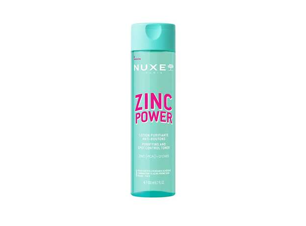 Nuxe Zinc Power Purifying and Spot Control Τόνερ Καθαρισμού για Μείωση Πόρων, 200ml