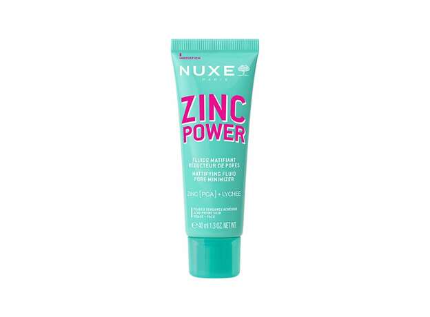 Nuxe Zinc Power Mattifying Fluic Pore Minimizer Κρέμα για Μείωση Πόρων, 40ml