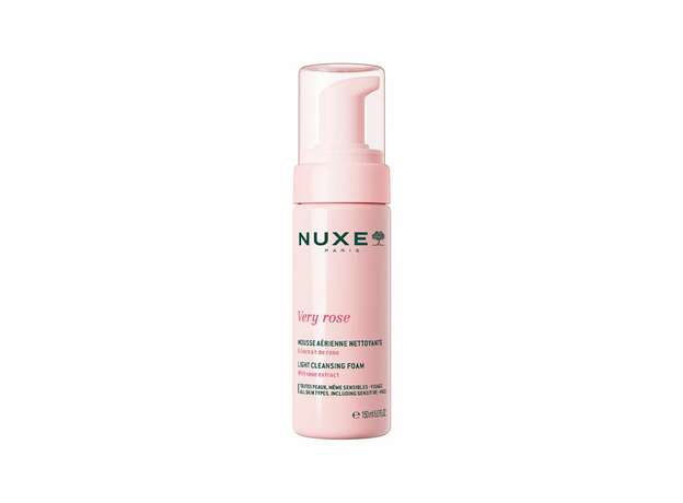Nuxe Very Rose Light Cleansing Foam Αφρός Καθαρισμού Προσώπου 150 ml