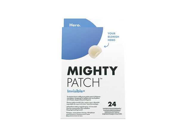 Hero. Mighty Patch Invisible+ Anti-Pimple Επιθέματα για Σπυράκια, 24τεμ