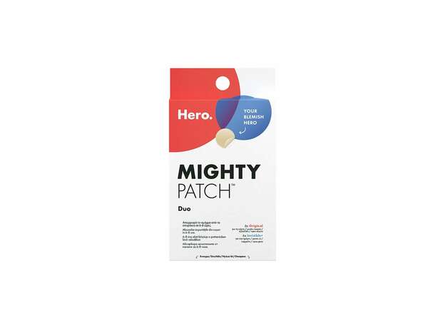 Hero. Mighty Patch Duo Anti-Pimple Επιθέματα για Σπυράκια, 12τεμ