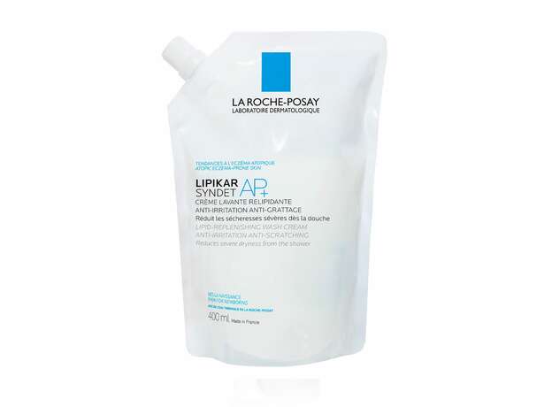 La Roche-Posay Lipikar Syndet AP+ Refill Κρεμώδες Αφρόλουτρο για το Ξηρό Δέρμα με Τάση Ατοπίας, 400ml