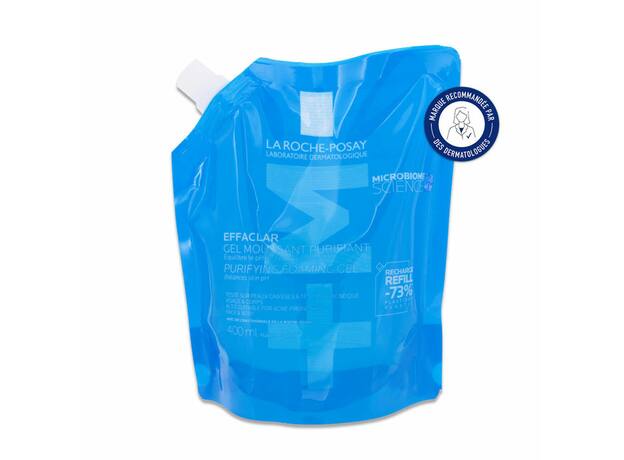 La Roche-Posay Effaclar Purifying Foam Gel Recharge Καθαριστικό Τζελ για Λιπαρή & Ακνεϊκή Επιδερμίδα 400ml