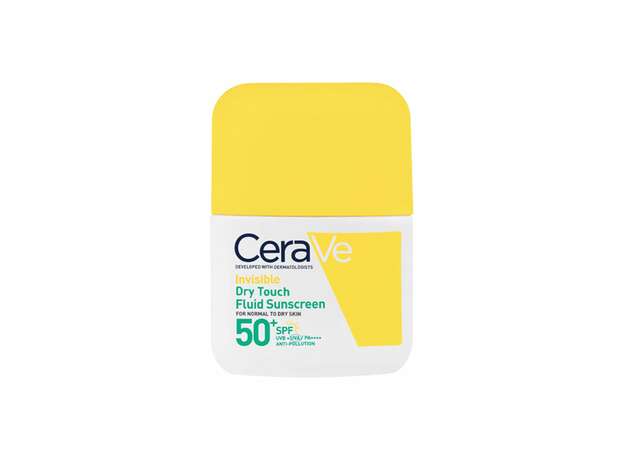 CeraVe Invisible Dry Touch Fluid Sunscreen SPF 50+ 50ml