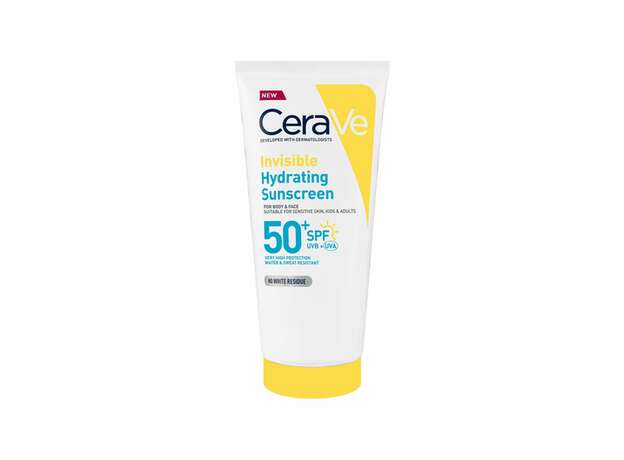 CeraVe Invisible Hydrating Sunscreen SPF 50+ 177ml