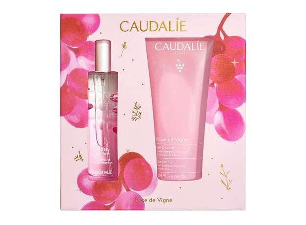 Caudalie Rose de Vigne Fresh Fragrance 50ml & Shower Gel 200ml