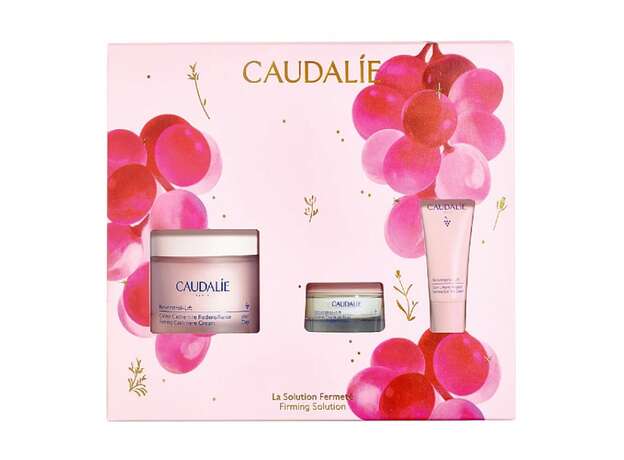 Caudalie Resveratrol-Lift Firming Cashmere Cream 50ml & Firming Night Cream 15ml & Firming Eye Gel Cream 5ml