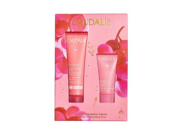 Caudalie Vinohydra Deep Hydration Moisturizer 60ml & Moisturizing Cleansing Gel 30ml