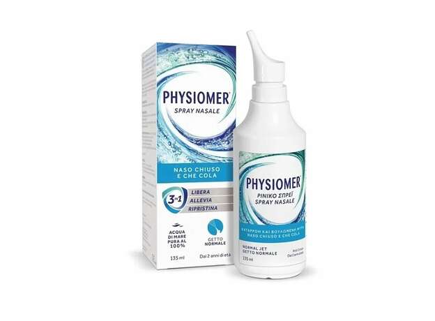 Physiomer Nasal Spray Normal Jet, Ενήλικες-Παιδιά 2+ χρονών 135ml