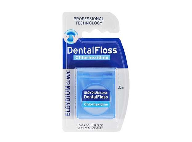 Elgydium Dental Floss Chlorhexidine 50m