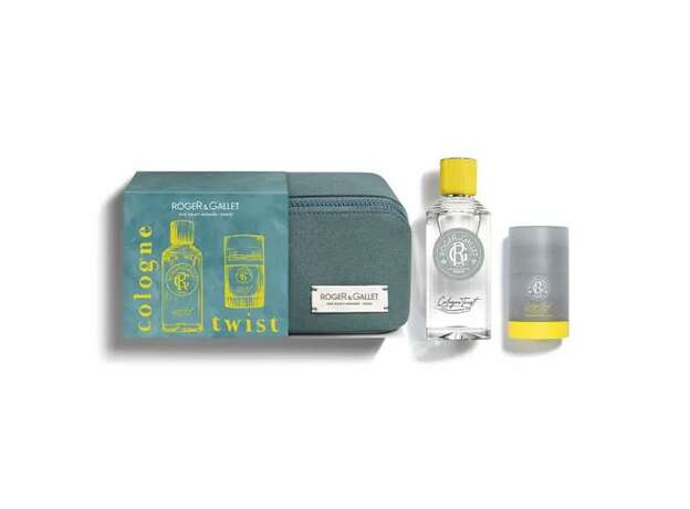 Roger & Gallet Twist Eau de Cologne Gift Set, Ανδρικό Άρωμα 100ml & Αποσμητικό 50g