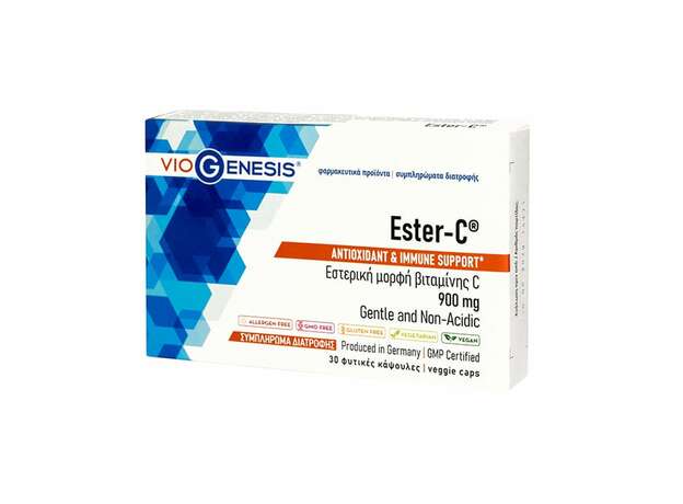 VioGenesis Ester-C 900mg, 30caps