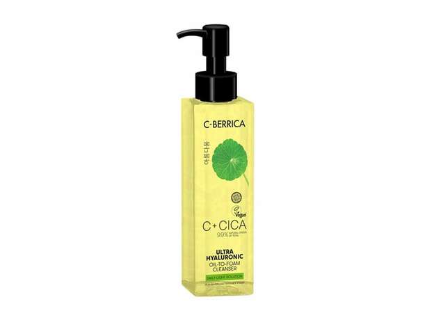 Natura Siberica C+Cica C-Berrica Ultra Hyaluronic Αφρώδες Λάδι Καθαρισμού με Υαλουρονικό Οξύ, 150ml