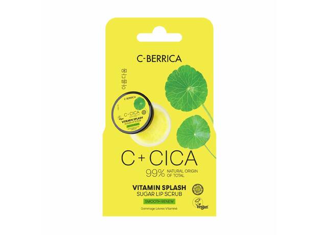 Natura Siberica C+Cica C-Berrica Vitamin Splash Smooth Renew Lip Scrub με Ζάχαρη για Απαλή Απολέπιση, 10ml