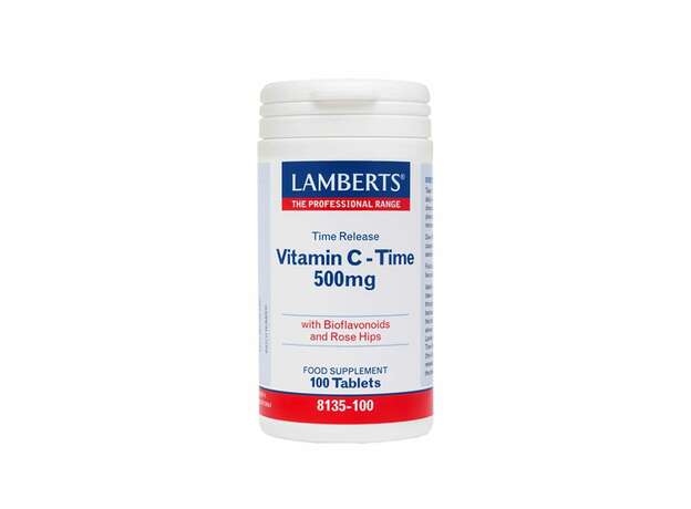 Lamberts Vitamin C Time Release 500mg, 100tabs