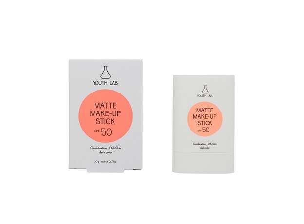 Youth Lab MATTE MAKE - UP STICK SPF 50 DARK 20g