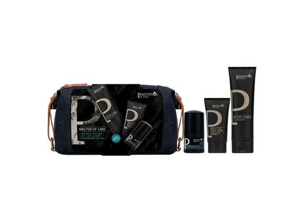 Medisei Panthenol Extra Promo Men After Shave Balm 75ml & Men 3in1 Cleanser 200ml & Deodorant Roll-On 50ml & Δώρο Νεσεσέρ 1 Τεμάχιο