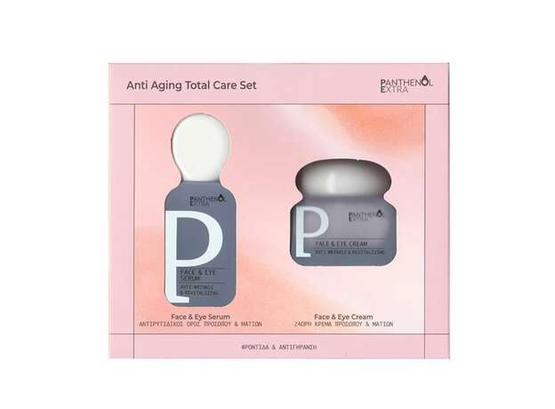 Medisei Panthenol Extra Promo Anti-wrinkle & Revitalizing Face & Eye Serum 30ml & Cream 50ml