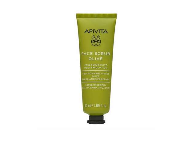 Apivita Face Scrub Βαθιάς Απολέπισης με Ελιά 50ml