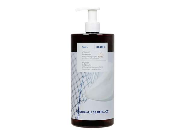 Korres Shower Gel Yoghurt Αφρόλουτρο με Άρωμα Γιαούρτι, 1L
