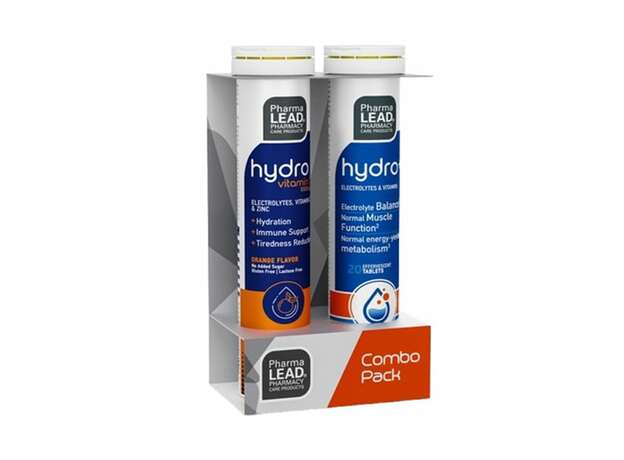 Pharmalead Combo Pack Hydro Vitamic C & Hydro, 2x20eff.tabs