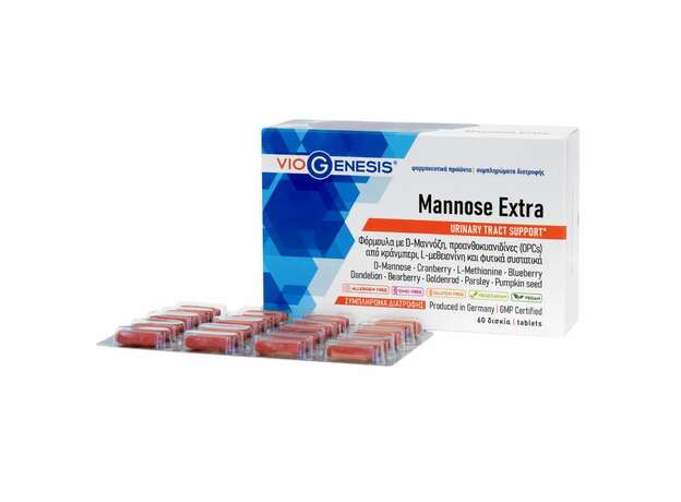 Viogenesis Mannose Extra, 60tabs