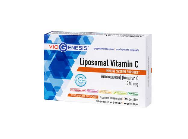 VioGenesis Liposomal Vitamin C 360 mg 30 caps