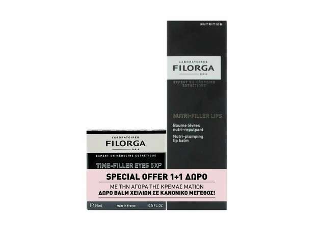 Filorga Promo Time-Filler 5XP Eyes Cream 15ml & Δώρο Nutri-Filler Lip Balm 4g
