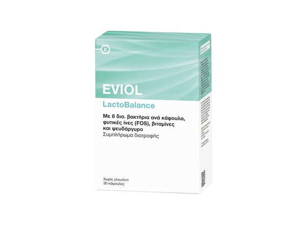 Eviol LactoBalance, με 8 δισ. βακτήρια 30caps