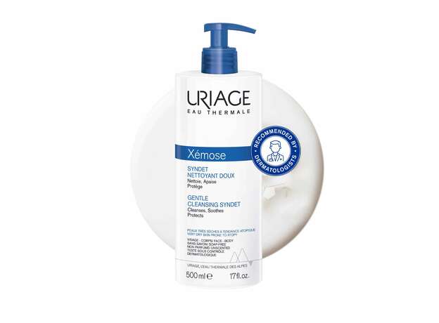 Uriage Promo -20% Xemose Gentle Cleansing Syndet - Εξαιρετικά Ήπια Τζελ Κρέμα Καθαρισμού, 500ml